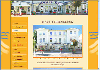 Haus Feriengl&uuml;ck im Ostseebad Sellin